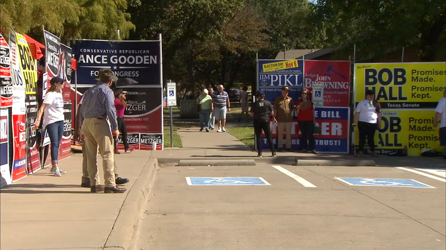 Mesquite polling location yields complaints of voter intimidation