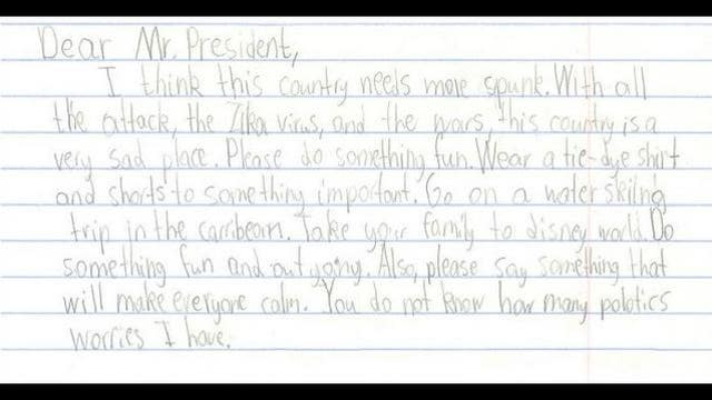 8-year-old girl to President Obama: 'This country needs more spunk'