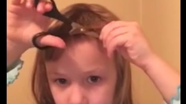 Hilarious hair disaster when girl follows beauty tutorial