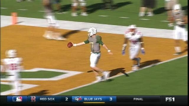 Russell, No. 23 Baylor struggle early in 40-13 win over SMU