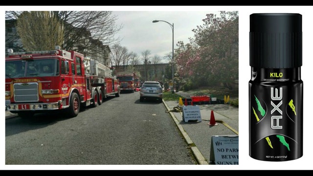 Axe body spray causes entire building to be evacuated