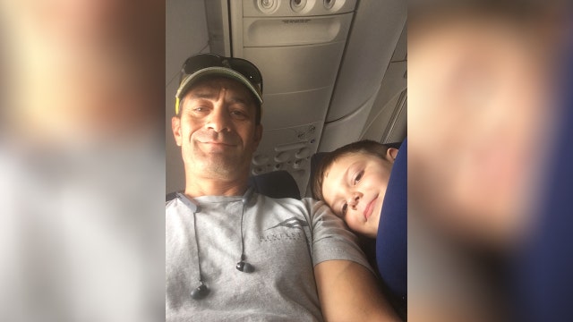 Boy, 7, with autism traveling solo has heartwarming encounter with man sitting beside him on plane