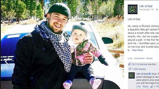 Post by single dad on parenting goes viral