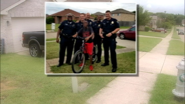 Cedar Hill officers replace special needs teen's stolen bike
