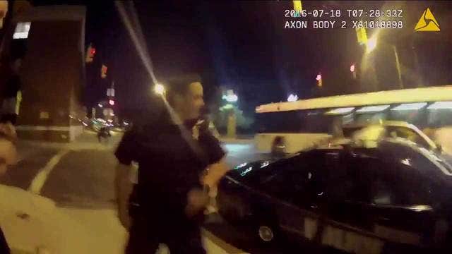 VIDEO: Distracted driver playing Pokemon Go crashes into Baltimore police car