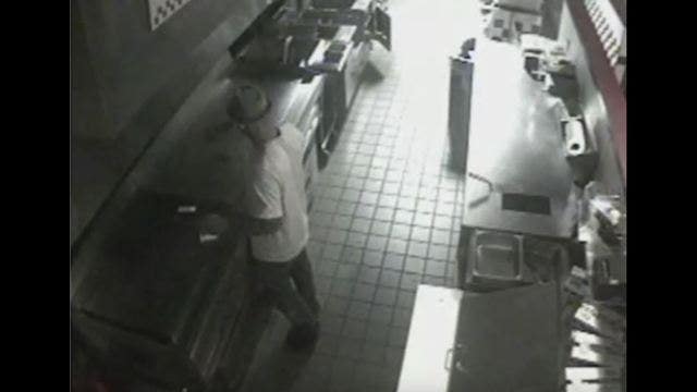VIDEO: Man breaks into Five Guys, cooks himself burgers