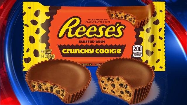 New Reese's cups have bits of cookies in them