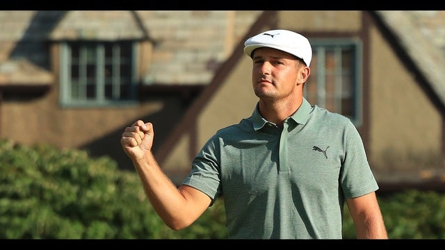 DeChambeau builds 4-shot lead at Northern Trust