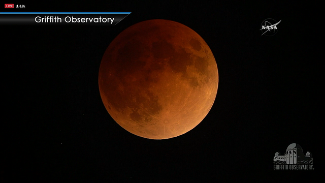 Lunar Showstopper: 1st super blue blood moon in 35 years