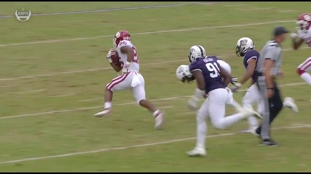 No. 9 Oklahoma rebounds from only loss with 52-27 win at TCU