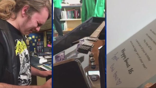 Port Huron teen gets birthday gift from deceased father