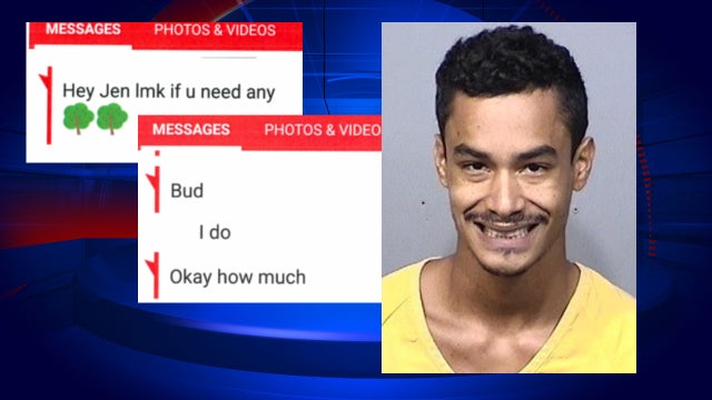 Suspected drug dealer texts officer by mistake