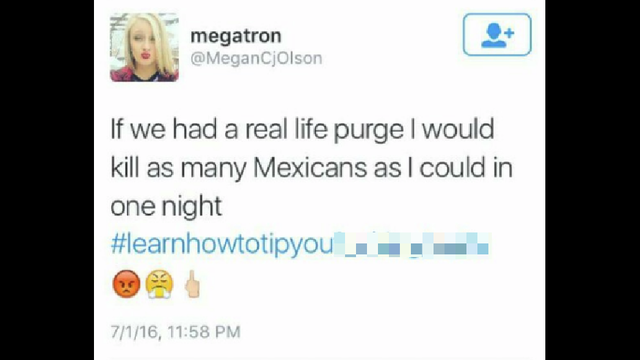 Colorado waitress fired from Texas Roadhouse over alleged racist tweet