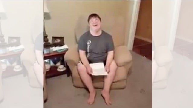 Student with Down syndrome gets accepted to college in heartwarming video