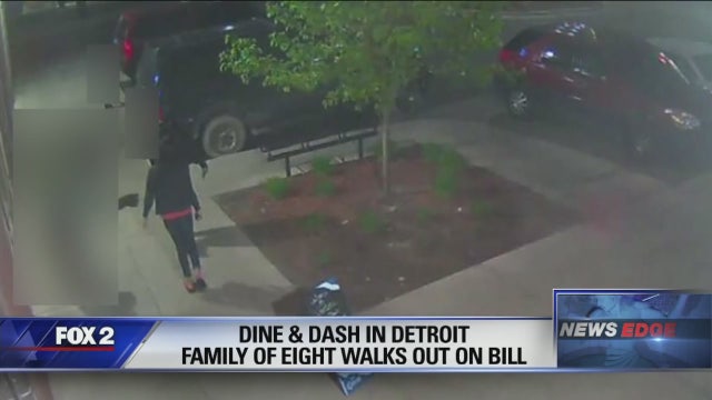 Family of eight dines and dashes from restaurant, owner still pays for waitress's tip