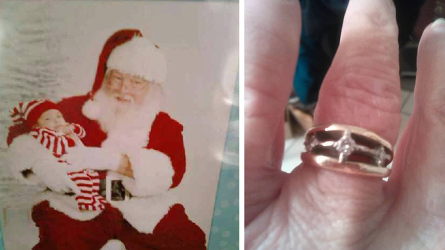 Santa needs help finding lost wedding ring