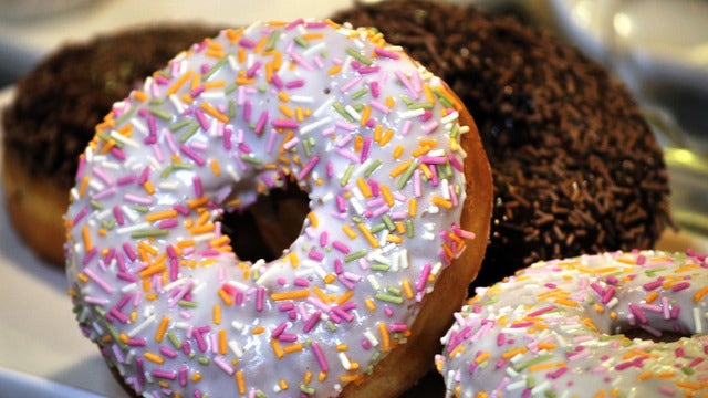 Score free doughnuts on National Doughnut Day