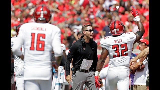 Texas Tech 3-0 entering Big 12 opener vs. No. 15 Oklahoma State