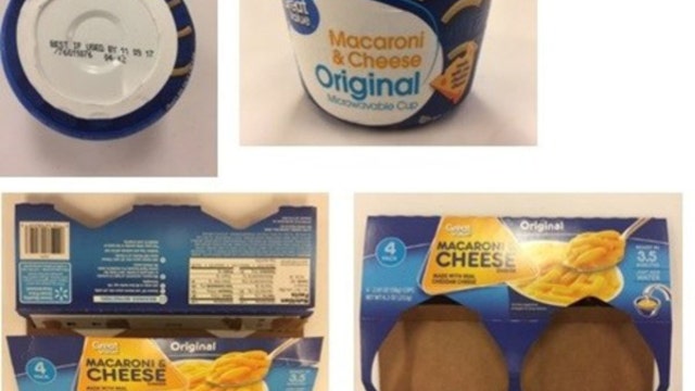 RECALL: Great Value Macaroni and Cheese