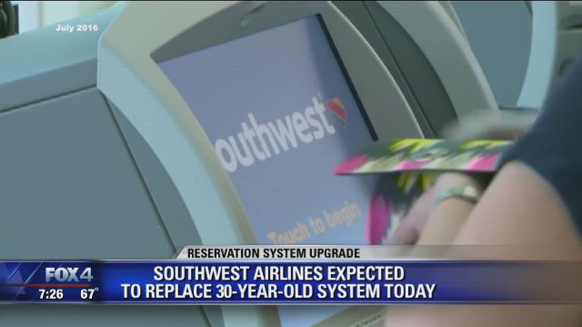 Southwest Airlines updating reservation system
