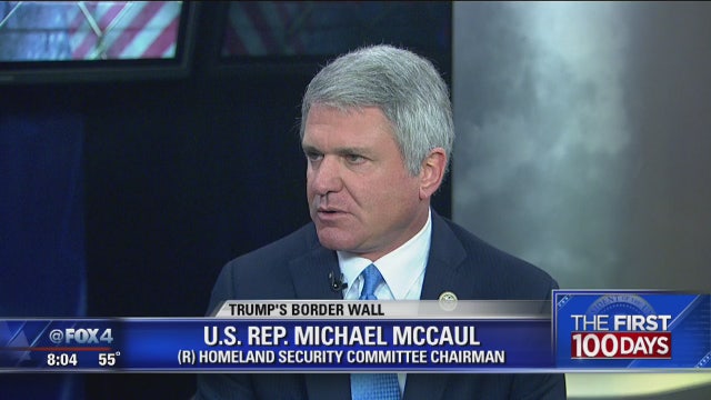 U.S. Rep. Michael McCaul talks border security, crisis in Syria
