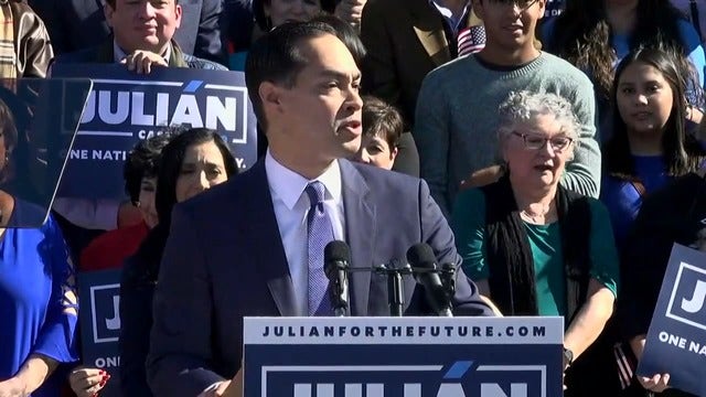 Texas' Julian Castro declares candidacy for president
