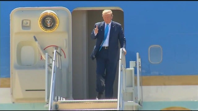Trump seeks GOP cash in Texas counties Dems won