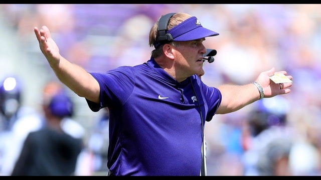 TCU's Patterson views SMU as 50-50 game despite dominance