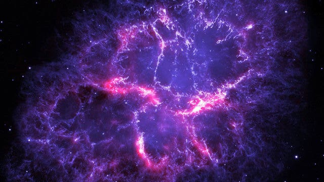 'A purple nebula, in honor of Prince' tweets NASA