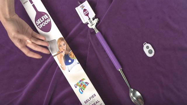 Selfie Spoon takes breakfast selfies