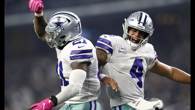 Prescott sparks punchless pass game, Cowboys rout Jags 40-7