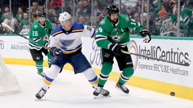 Turnabout for Stars, Blues complete with 2nd-round showdown