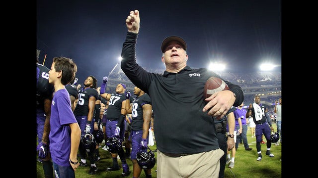 No. 5 Oklahoma, No. 8 TCU to face off for Big 12 lead