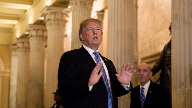 Trump says 'no problem' shutting government, dismaying GOP