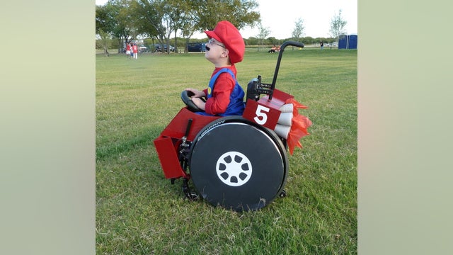 Mom helps raise awareness for Spina Bifida with creative costumes