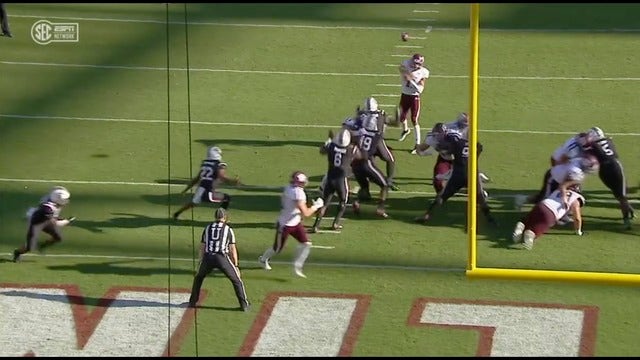 Mond, Small lead No. 22 Texas A&M to 26-23 win vs. Gamecocks