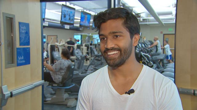 RIGHT PLACE, RIGHT TIME: Med student arrives at gym for workout, helps save man's life