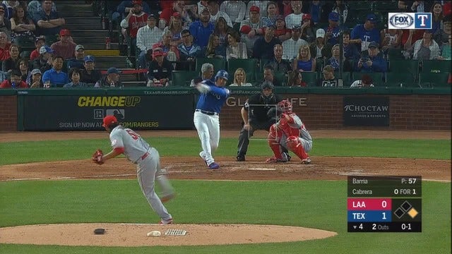 Minor's 3-hitter is 1st career shutout, Rangers top Angels 5-0