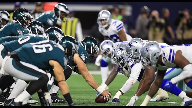 Cowboys vs. Eagles by the numbers