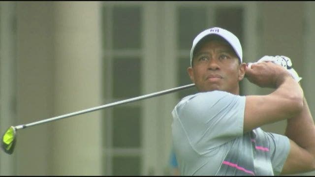 Tiger Woods takes ice bath, prepares for final major of year