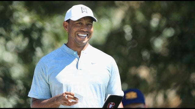 Tiger Woods shares lead going into weekend at East Lake