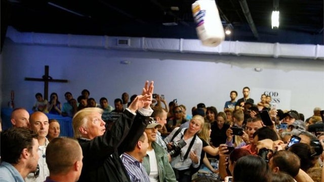 Without evidence, Trump rejects Hurricane Maria death toll in Puerto Rico