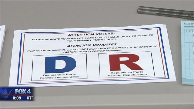 Early voting begins for Texas primaries