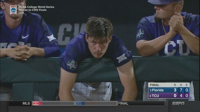 Faedo fabulous again, Florida beats TCU to go to CWS finals