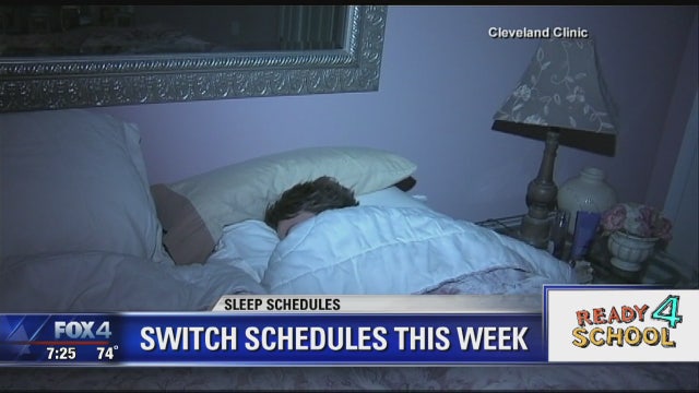Set your alarm now for back-to-school