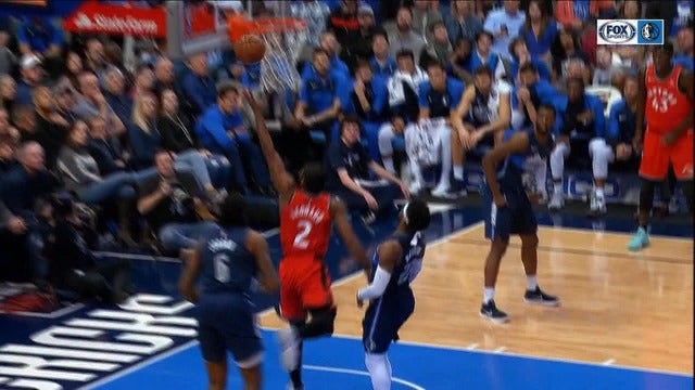 Leonard scores 33 as Raptors beat Doncic, Mavericks 123-120