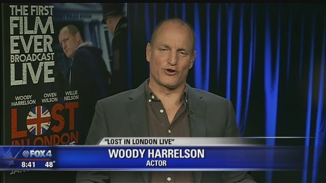 Woody Harrelson debuts live feature 'Lost in London'