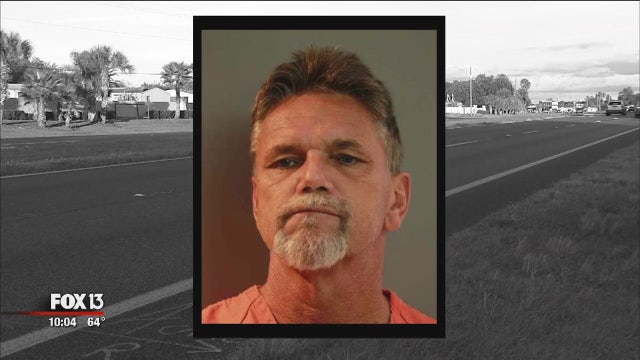 Hit-and-run driver was distracted by woman in his lap, deputies say