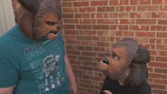 Chewbacca masks sold out because of North Texas mom's video