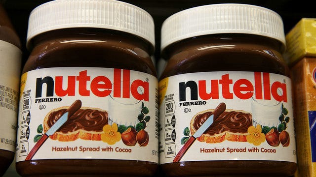 Nutella maker wants to hire 60 taste testers
